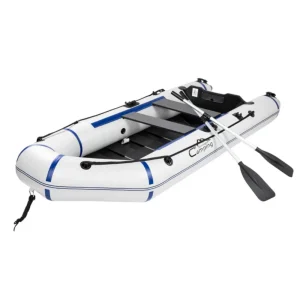 10ft Adult Inflatable Rowing Boat for Fishing, Diving & Camping