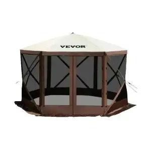 6-Sided Camping Gazebo Shelter