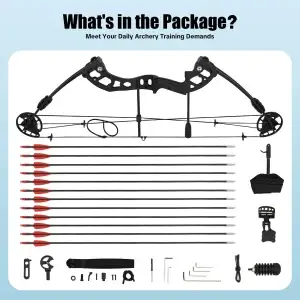 Adjustable Compound Bow Set