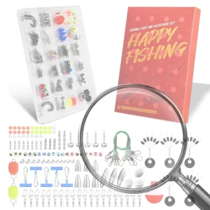 Fishing Accessories Kit Set – Hooks, Sinkers, Swivels, Beads & Tackle
