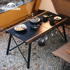 Naturehike Aluminum IGT Camping Table, Foldable BBQ & Picnic Table