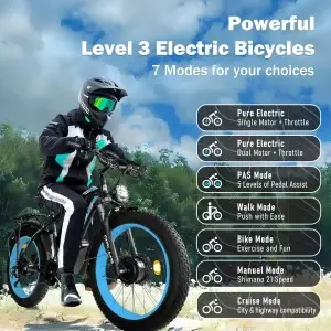 5000W Dual Motor Electric Bike