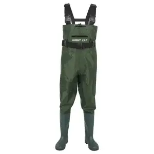 Night Cat Chest Waders with Boots, Waterproof Fishing & Farm Waders