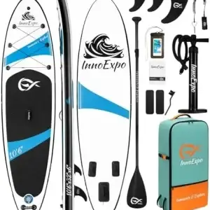 InnoExpo Inflatable Stand-Up Paddle Board Kit