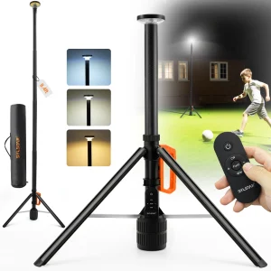 360° Rechargeable Telescopic Work & Camping Light – 3000LM, 8.4 FT with Remote