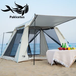 PAKICETUS 1–3 Person Inflatable Camping Tent – 60-Second Setup